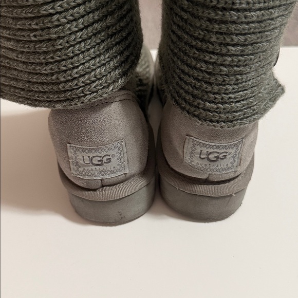 Authentic UGG Australia Classic Cardi boots Gray Size 8 - Picture 6 of 12